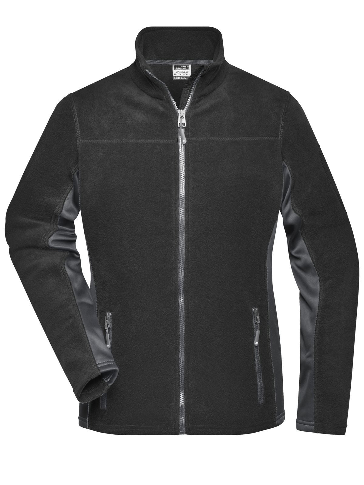 Ladies' Workwear Fleece Jacket - Strong Daiber Black/Carbon
