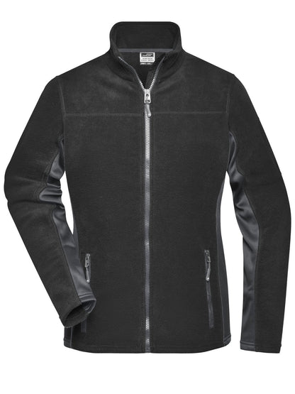 Ladies' Workwear Fleece Jacket - Strong Daiber Black/Carbon