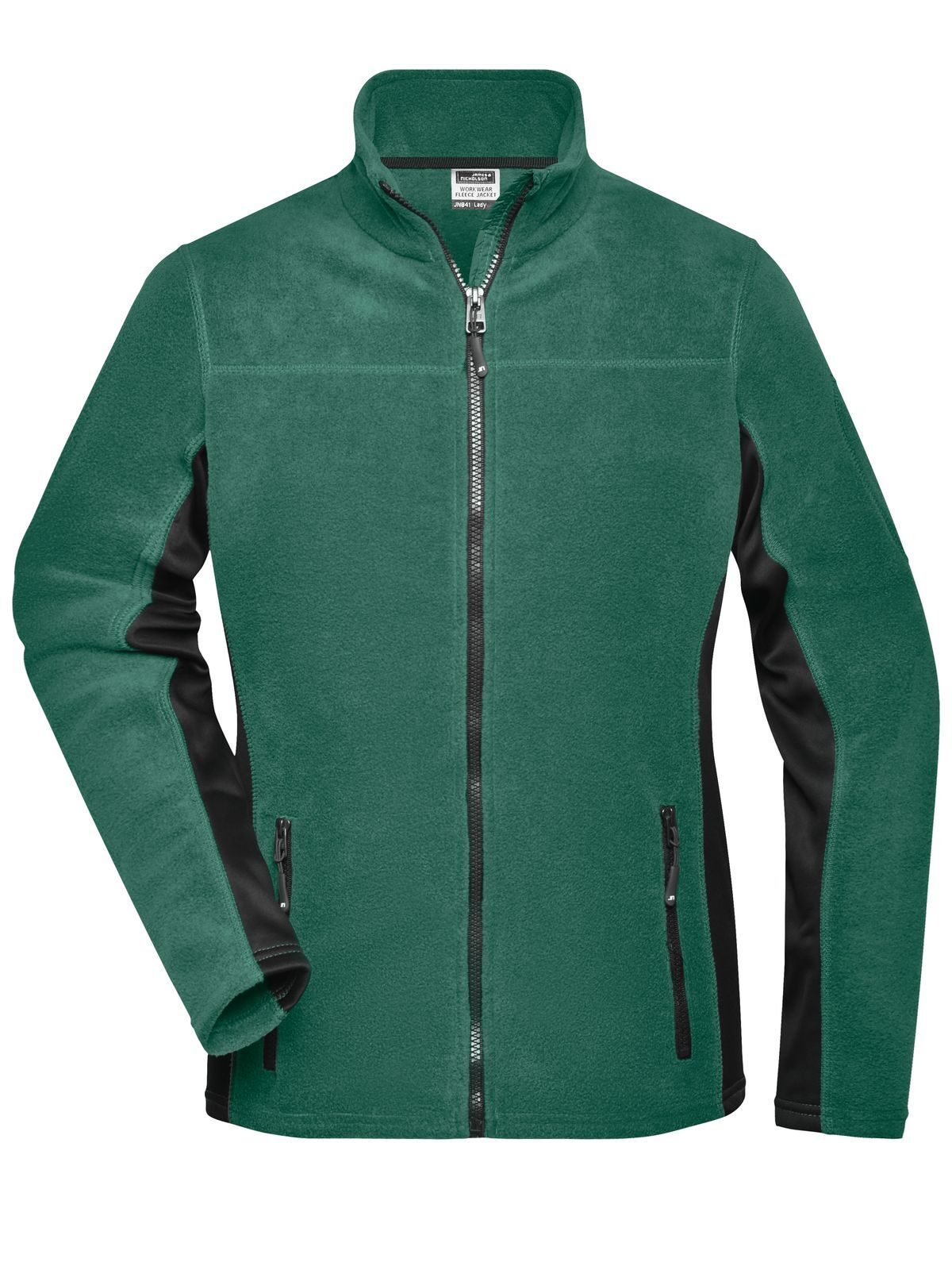 Ladies' Workwear Fleece Jacket - Strong Daiber Dark-Green/Black