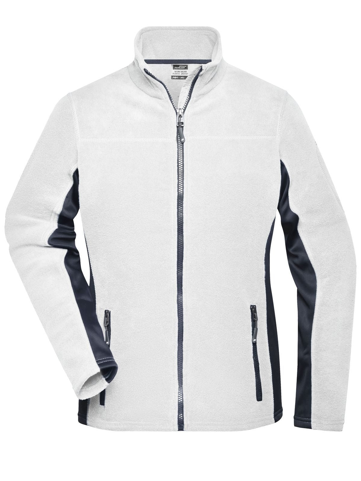 Ladies' Workwear Fleece Jacket - Strong Daiber White/Carbon