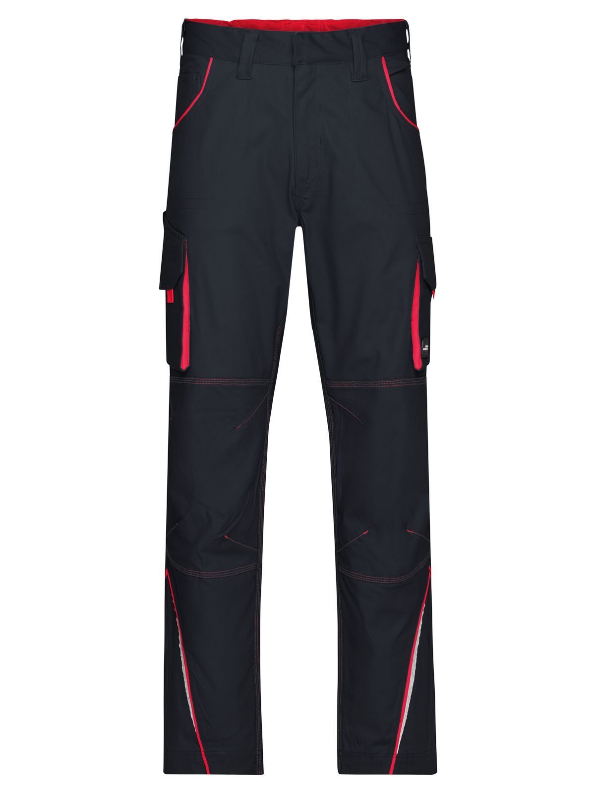 Workwear Pants - Color Daiber Carbon/Red