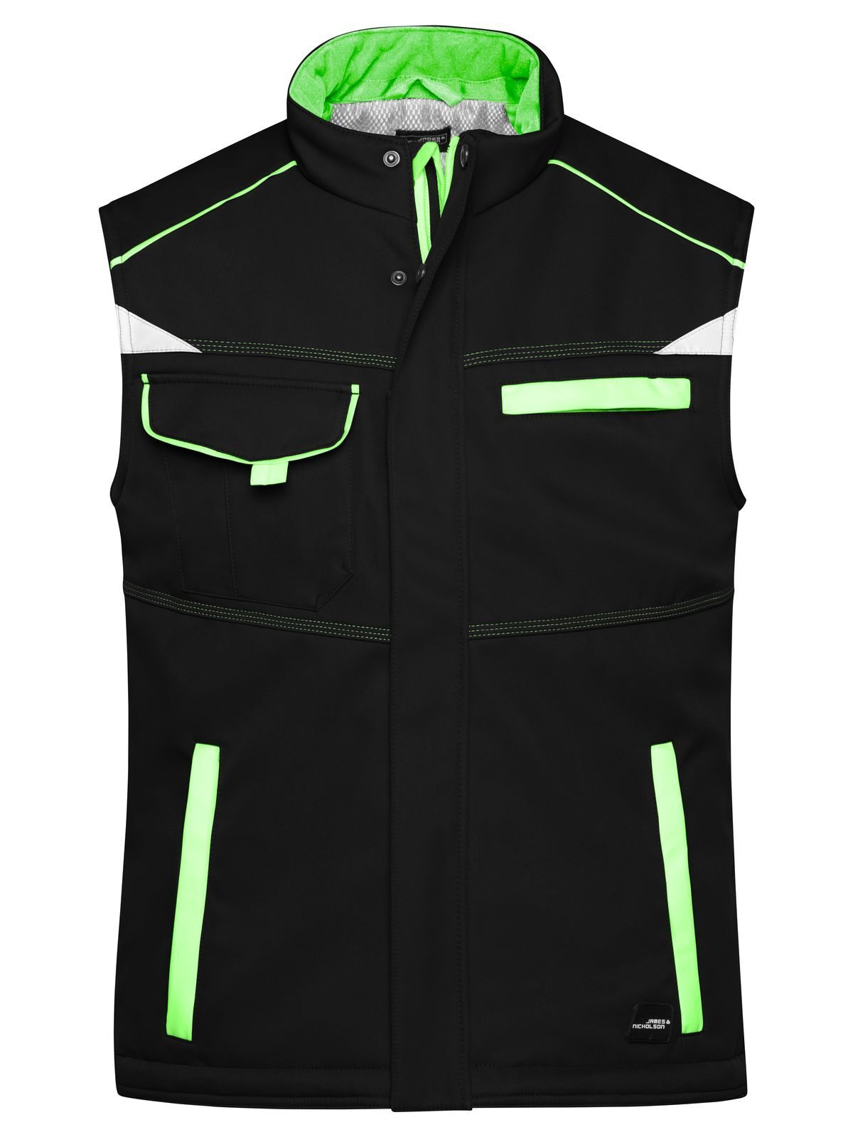 Workwear Softshell Padded Vest - Color