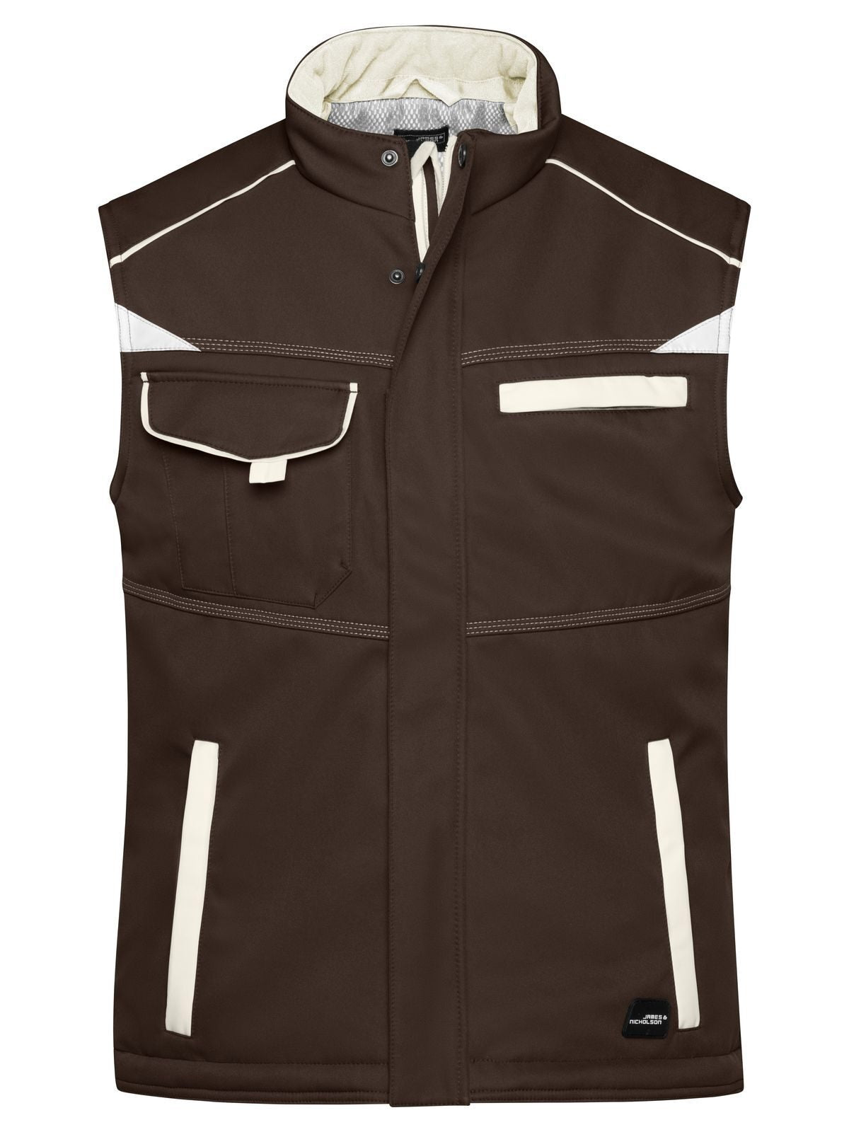 Workwear Softshell Padded Vest - Color