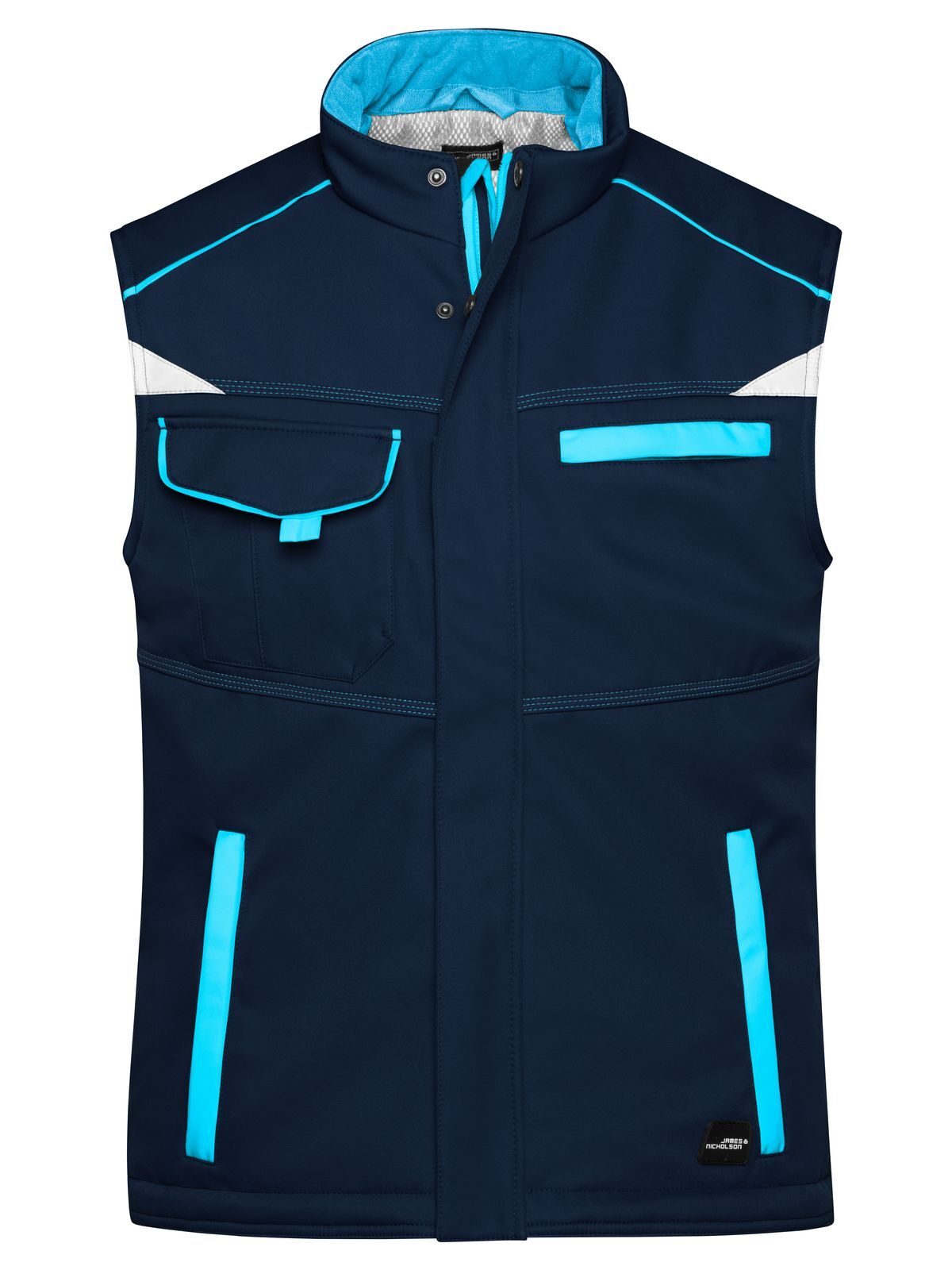 Workwear Softshell Padded Vest - Color