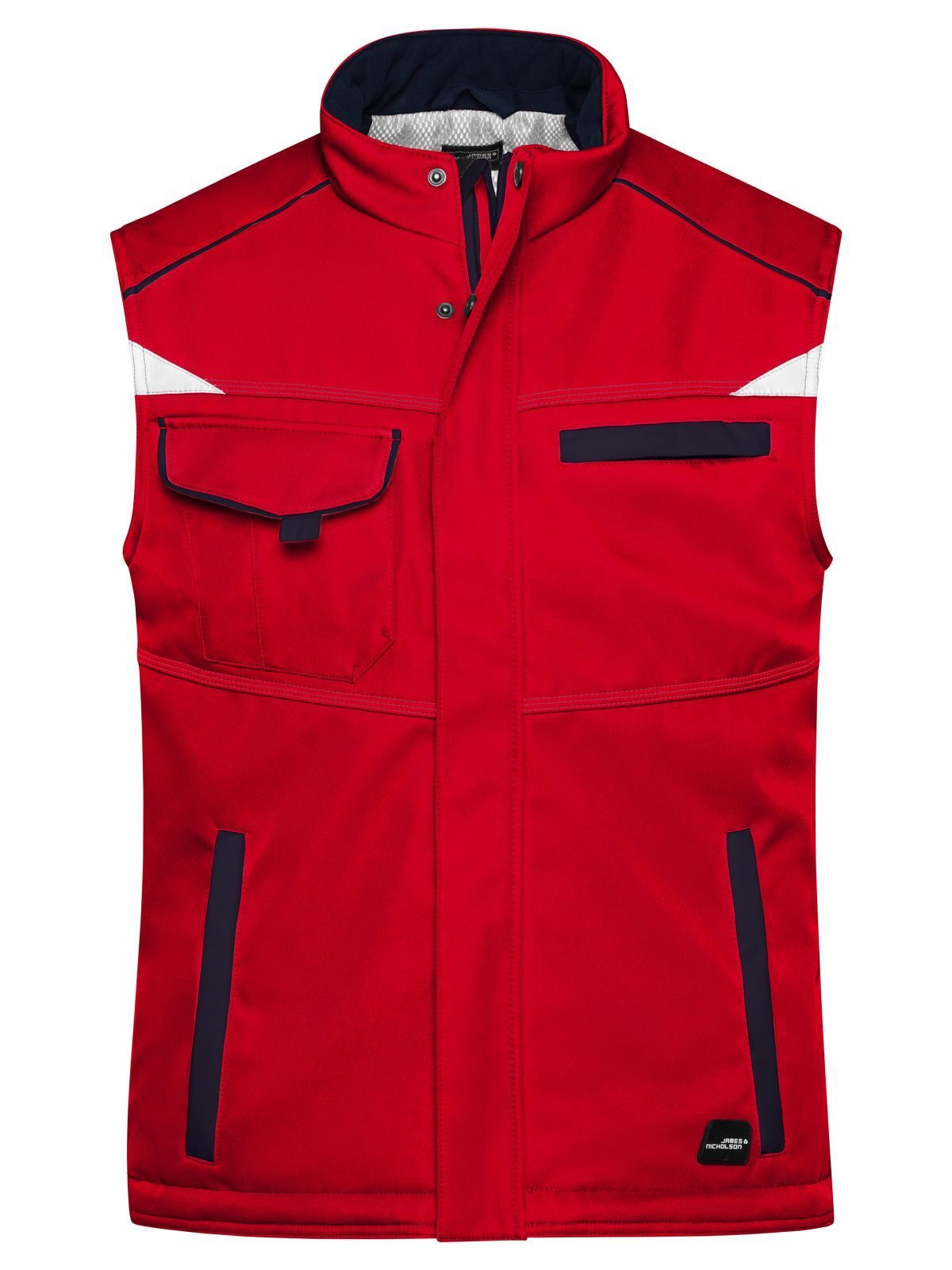 Workwear Softshell Padded Vest - Color