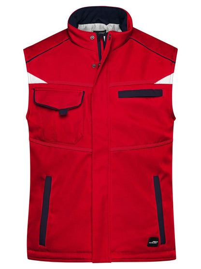 Workwear Softshell Padded Vest - Color