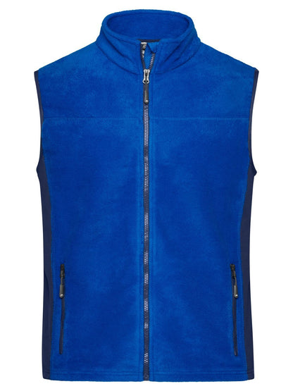 Men's Workwear Fleece Vest - Strong Daiber Royal/Navy