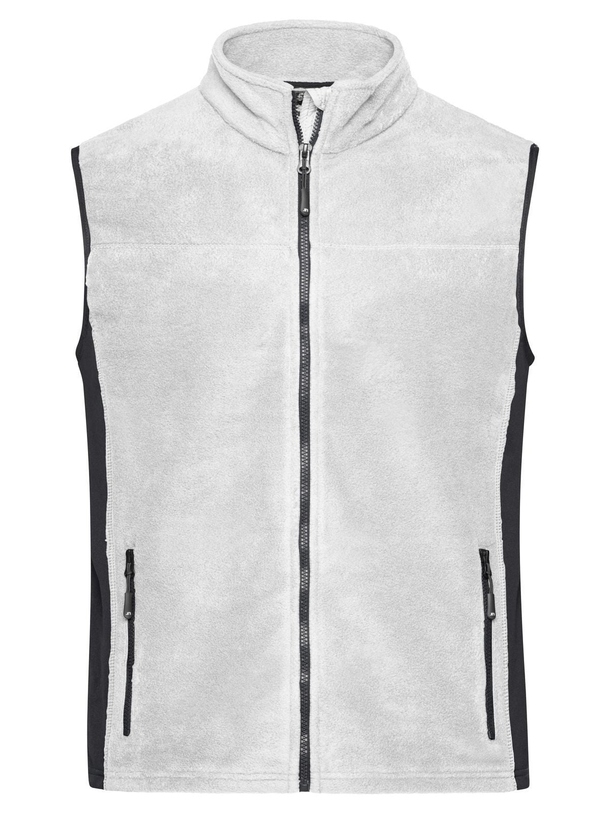Men's Workwear Fleece Vest - Strong Daiber White/Carbon