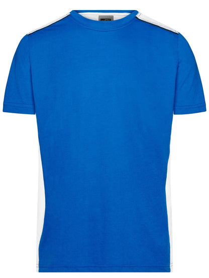 Men's Workwear T-shirt - Color Daiber Royal/White
