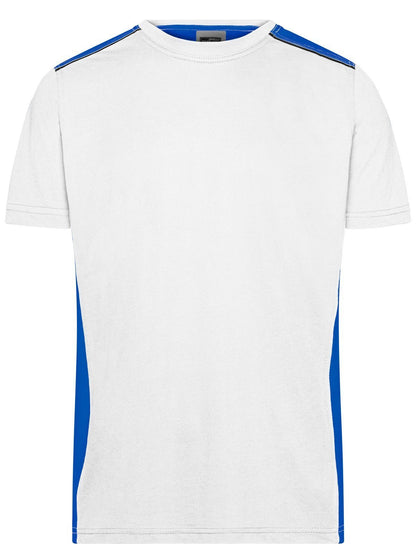 Men's Workwear T-shirt - Color Daiber White/Royal