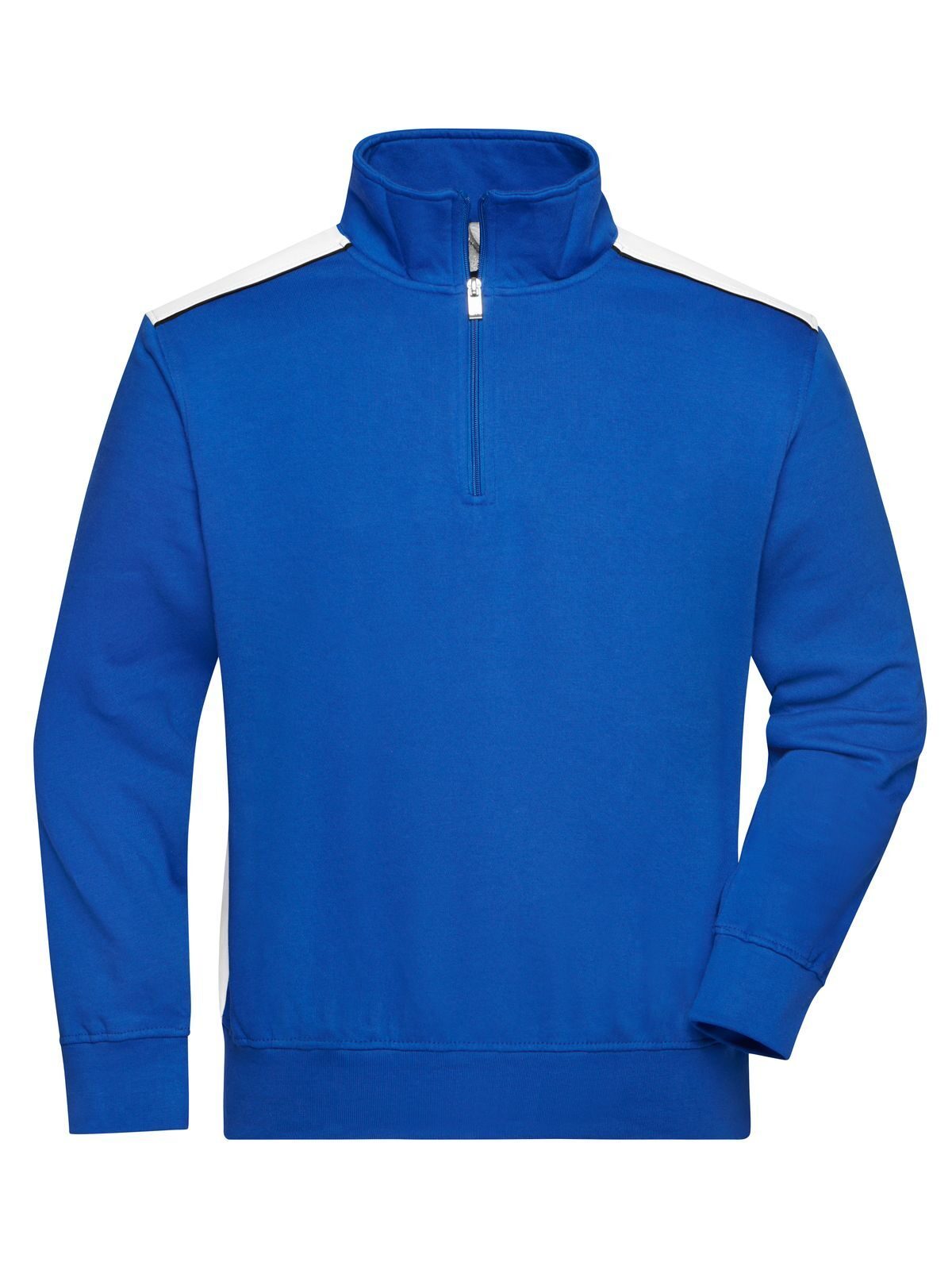 Workwear Half-Zip Sweat - Color Daiber Royal/White