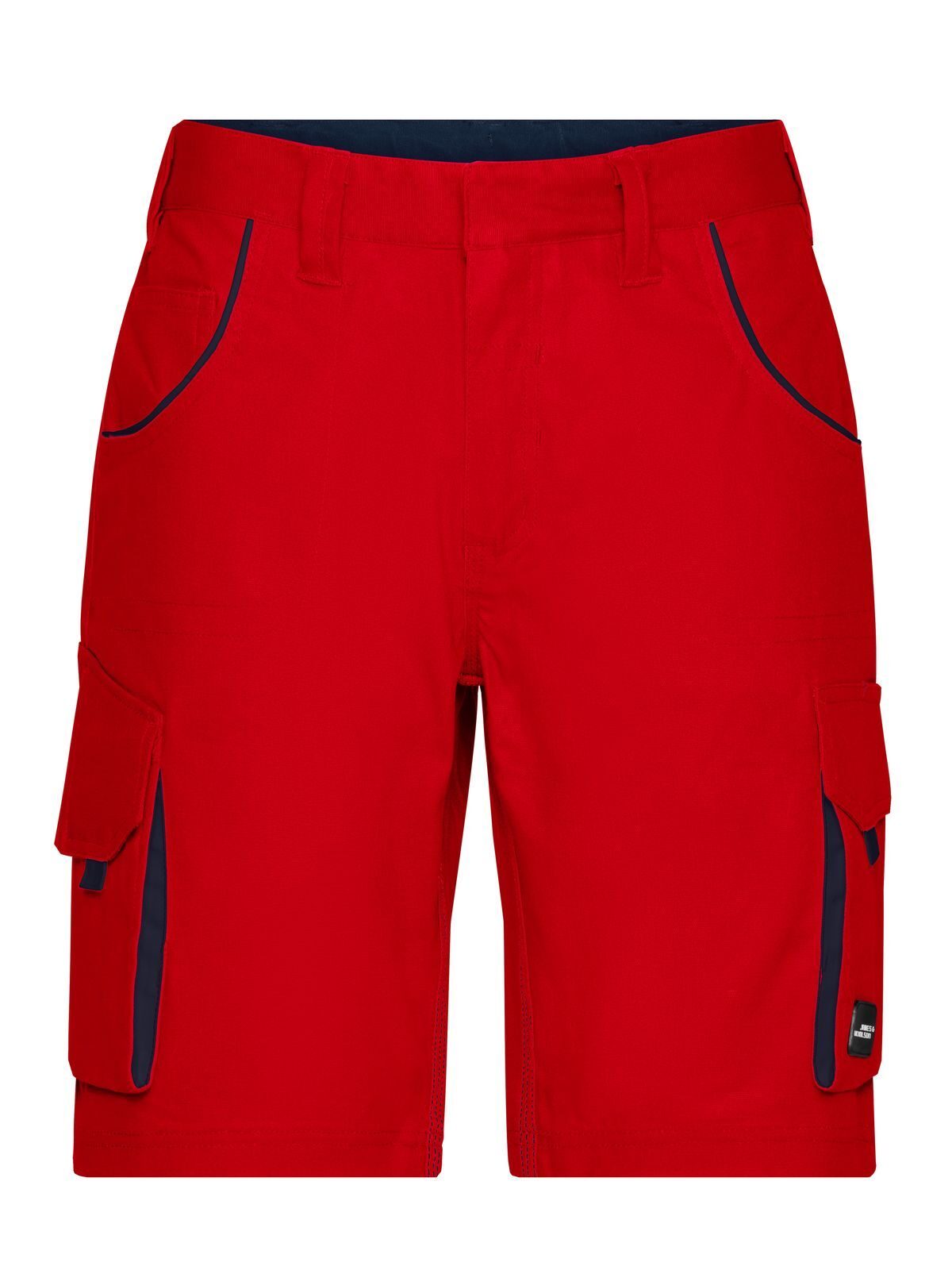 Workwear Bermudas - Color Daiber Red/Navy