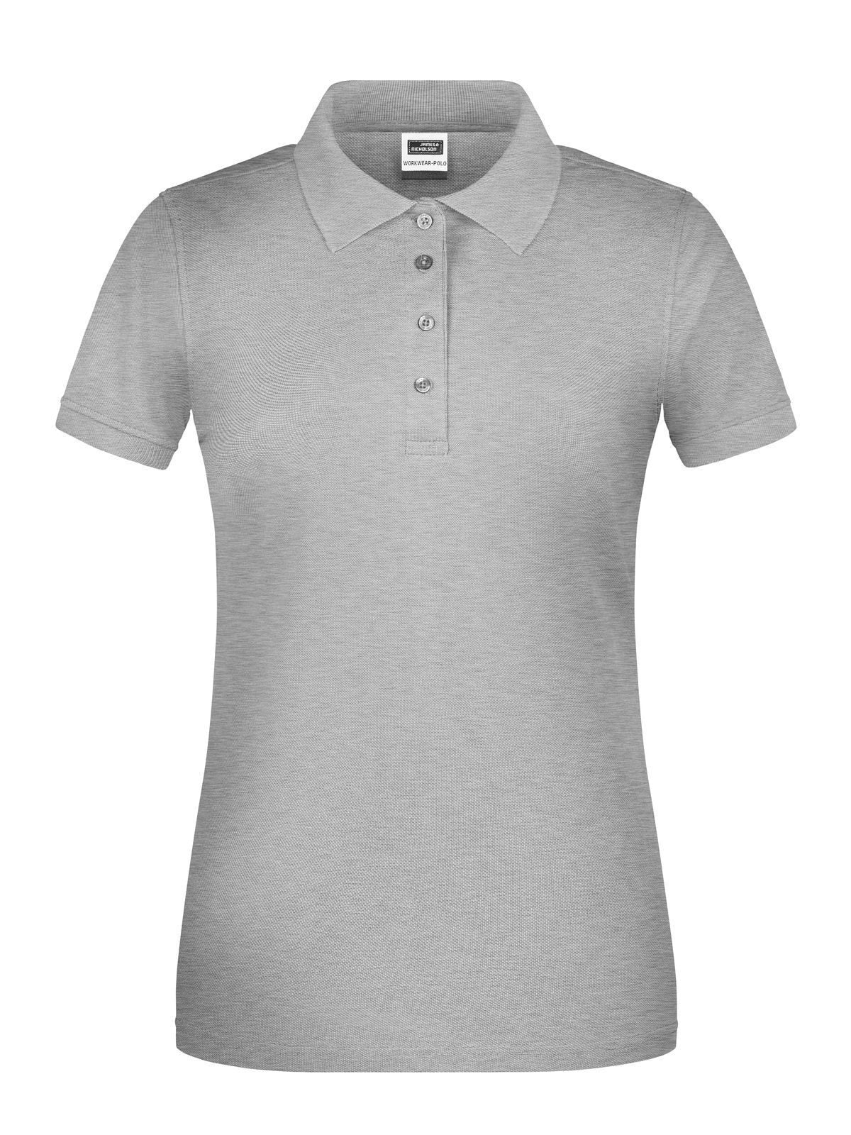 Ladies' BIO Workwear Polo Daiber Grey-Heather