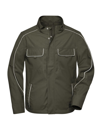 Workwear Softshell Light Jacket - Solid