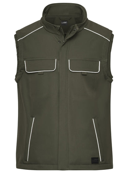 Workwear Softshell Vest - Solid