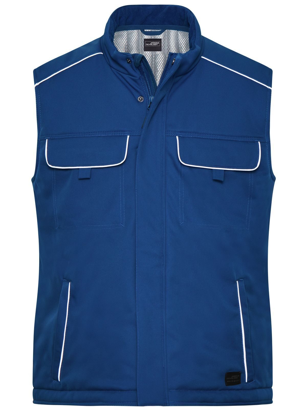 Workwear Softshell Padded Vest - Solid