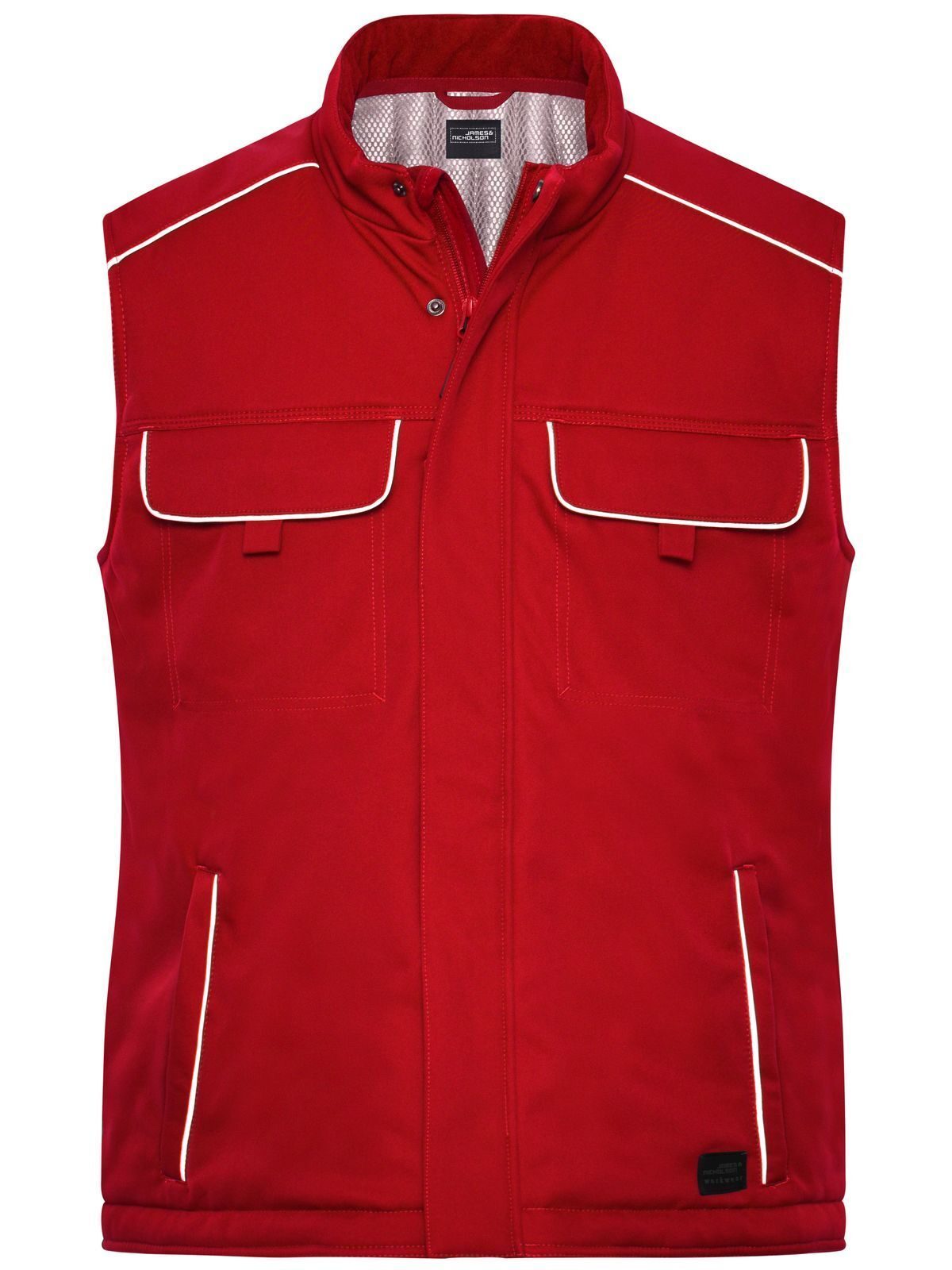 Workwear Softshell Padded Vest - Solid