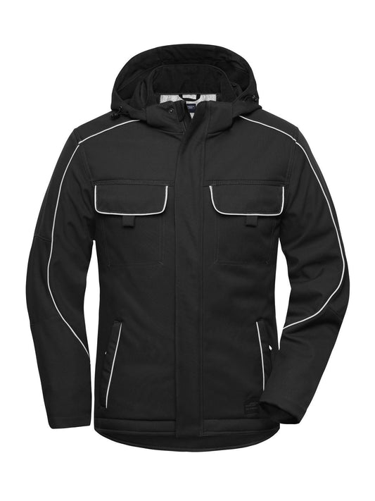 Workwear Softshell Padded Jacket - Solid