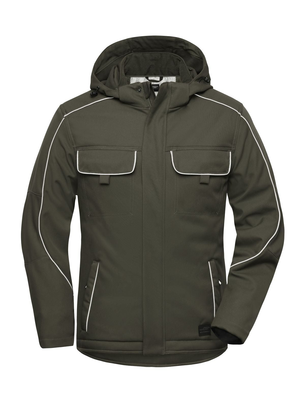 Workwear Softshell Padded Jacket - Solid