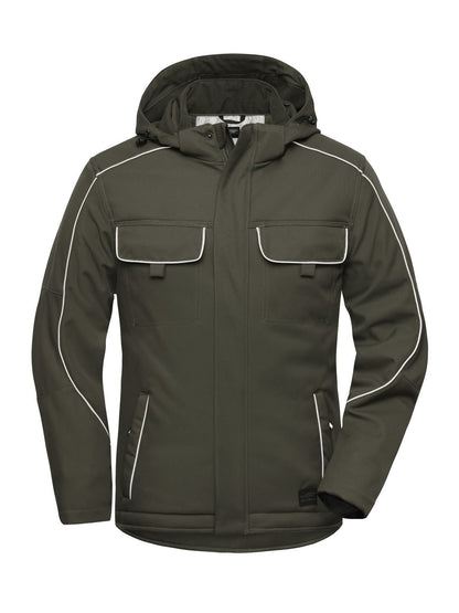 Workwear Softshell Padded Jacket - Solid