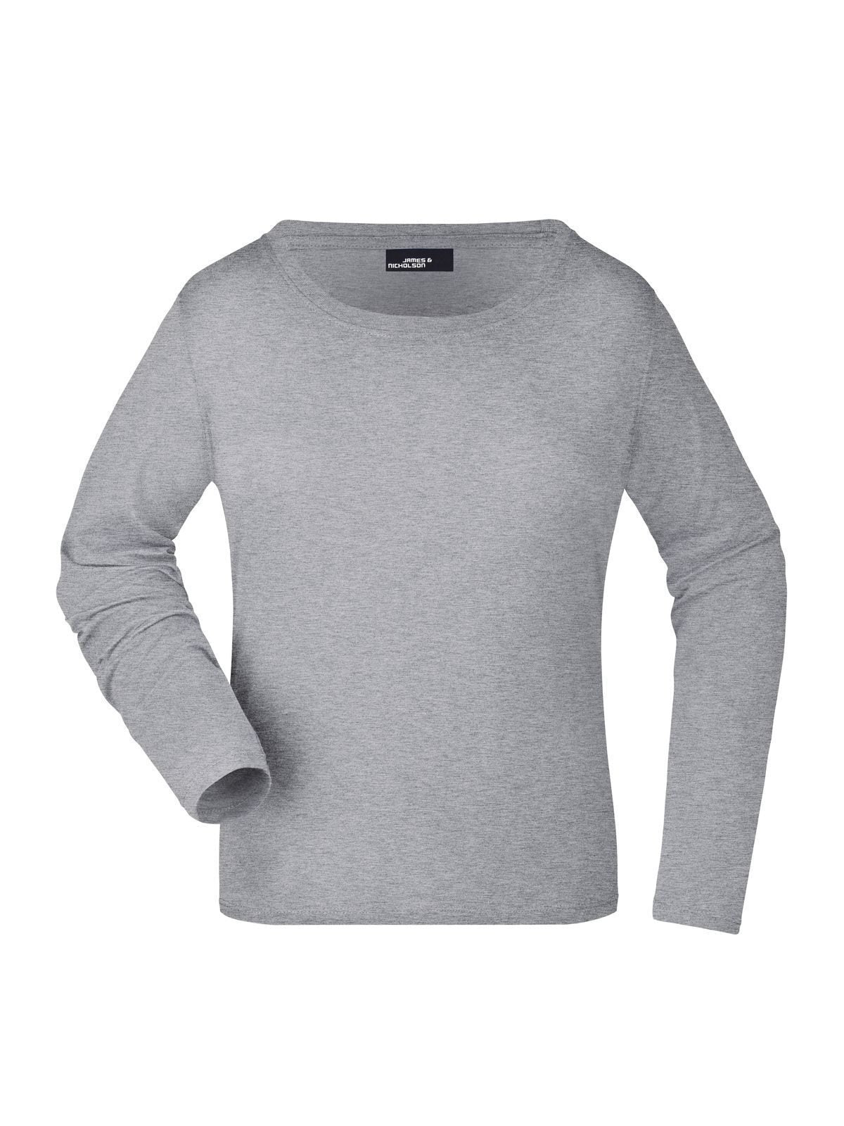 Ladies' Shirt Long-Sleeved Medium Daiber Grey-Heather