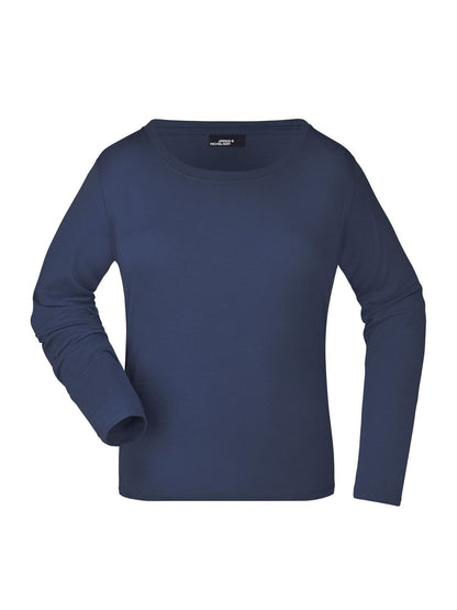 Ladies' Shirt Long-Sleeved Medium Daiber Navy