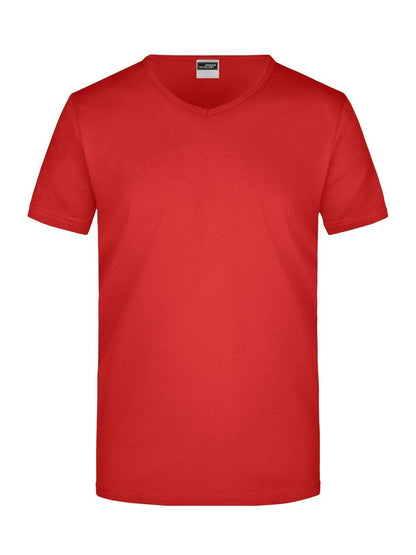 Men's Slim Fit V-T Daiber Red