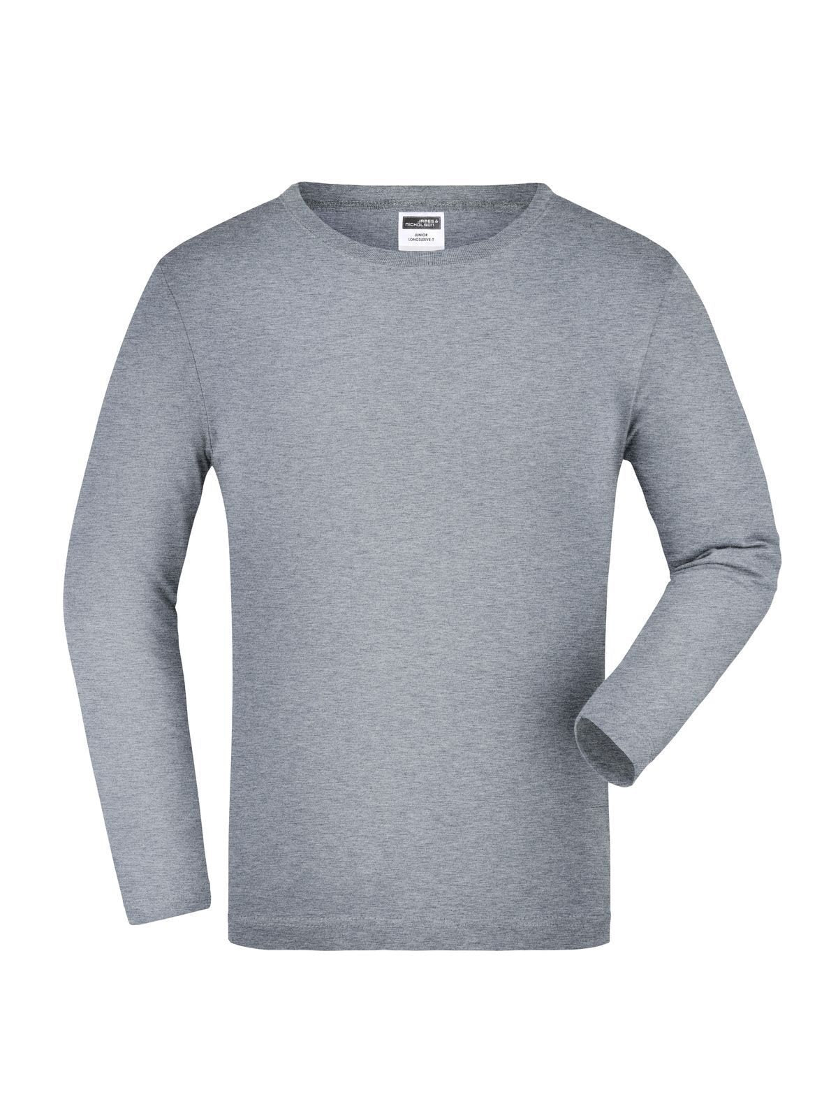 Junior Shirt Long-Sleeved Medium Daiber Grey-Heather