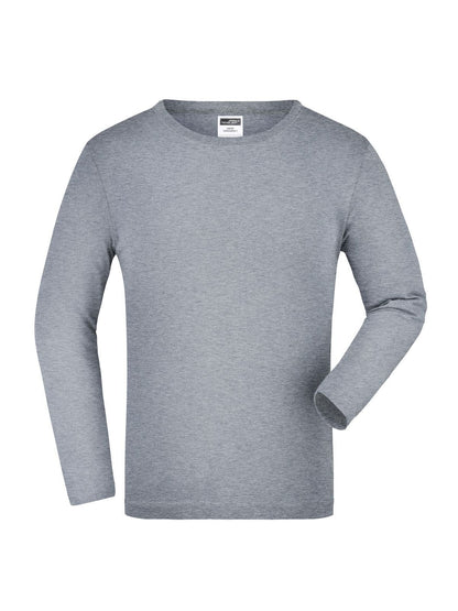 Junior Shirt Long-Sleeved Medium Daiber Grey-Heather