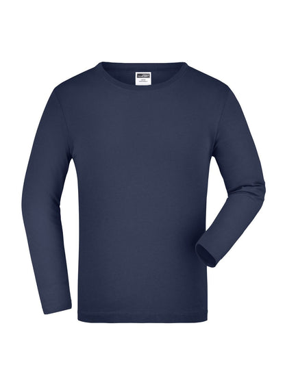 Junior Shirt Long-Sleeved Medium Daiber Navy