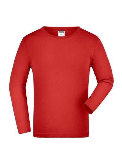 Junior Shirt Long-Sleeved Medium Daiber Red