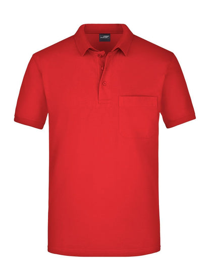 Men's Polo Pocket Daiber Red