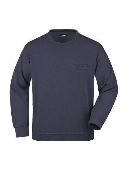 Men's Round Sweat Pocket Daiber Navy