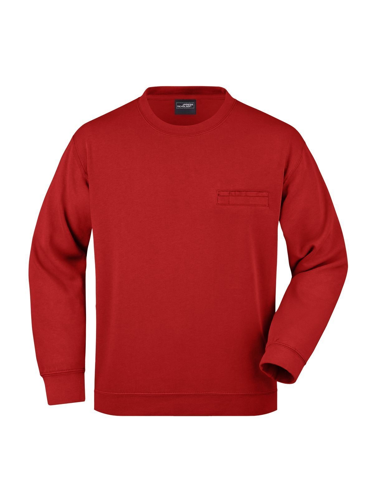 Men's Round Sweat Pocket Daiber Red