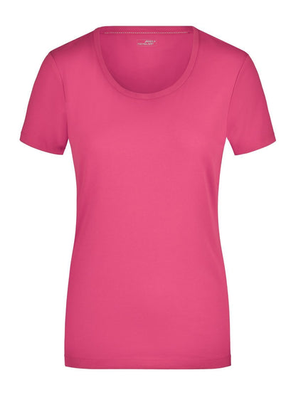 Ladies' Stretch Round-T Daiber Pink