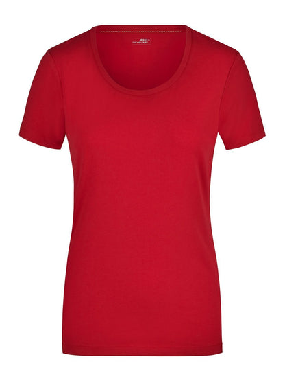 Ladies' Stretch Round-T Daiber Red