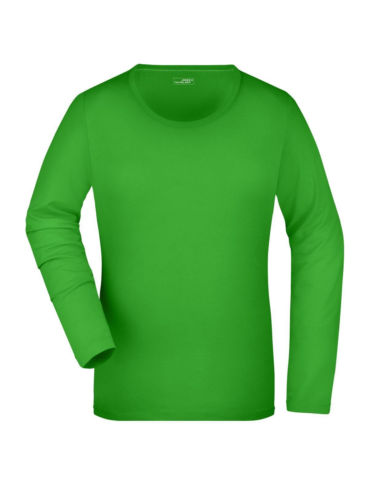 Ladies' Stretch Shirt Long-Sleeved Daiber Lime-Green