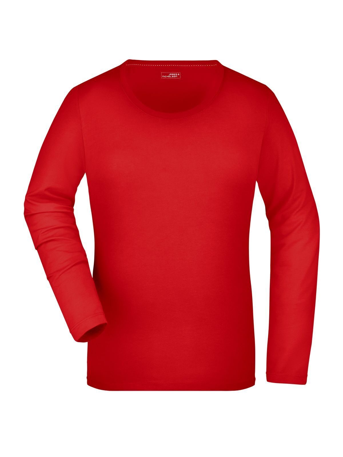 Ladies' Stretch Shirt Long-Sleeved Daiber Red