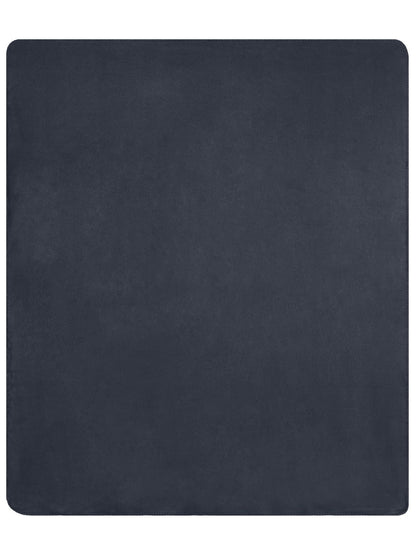 Bonded Fleece Blanket 150x170 Daiber Navy/Aqua