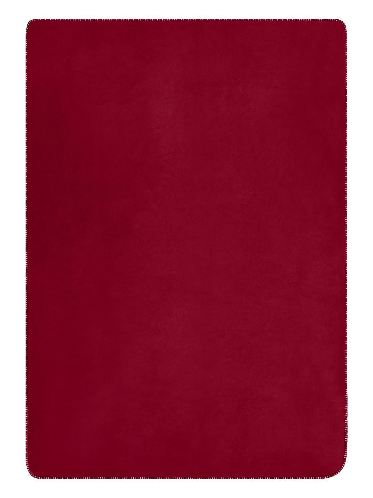 Cosy Hearth Blanket 130x180 Daiber Burgundy/Natural