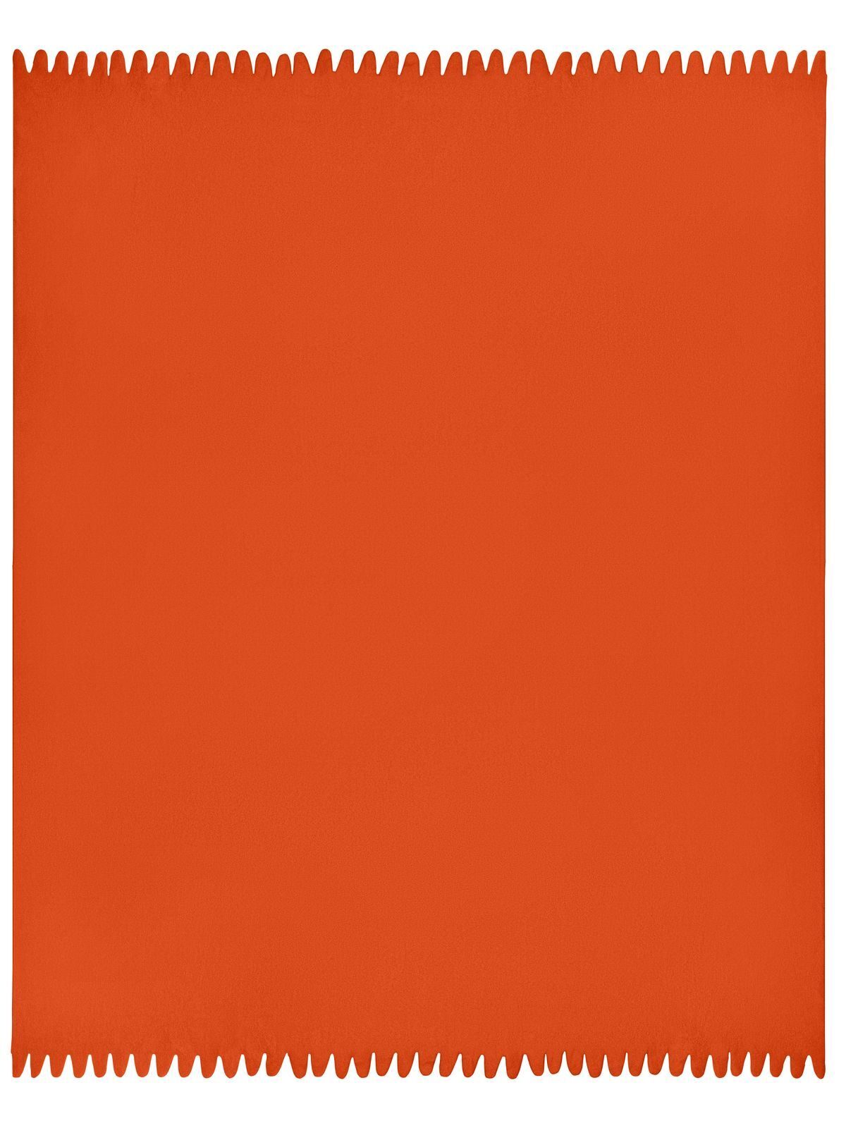 Fleece Blanket 125x150 Daiber Orange