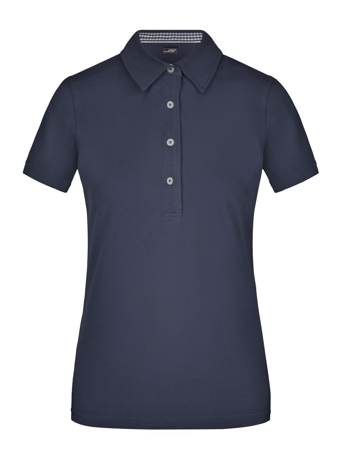 Ladies' Plain Polo Daiber Navy/Navy-White