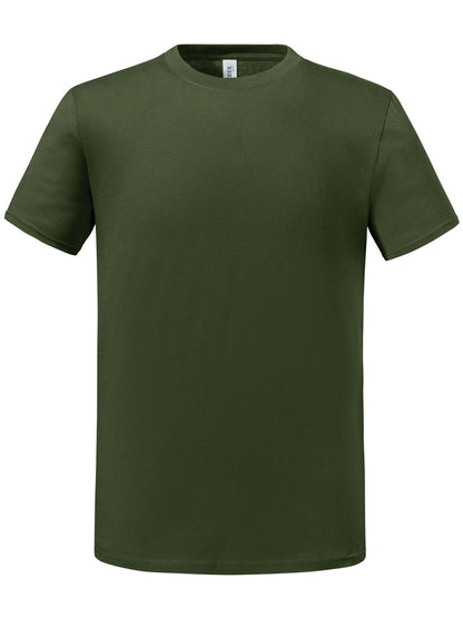 Premium Organic T Jerzees Military Green