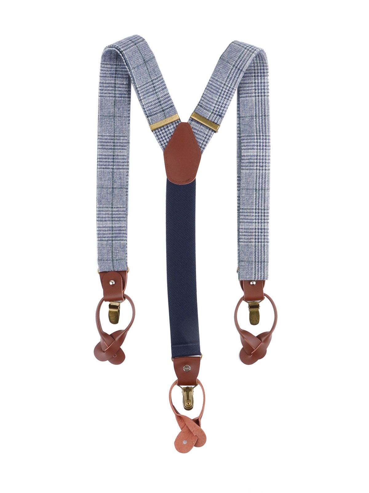 Suspenders Urban-Glencheck Karlowsky Navy