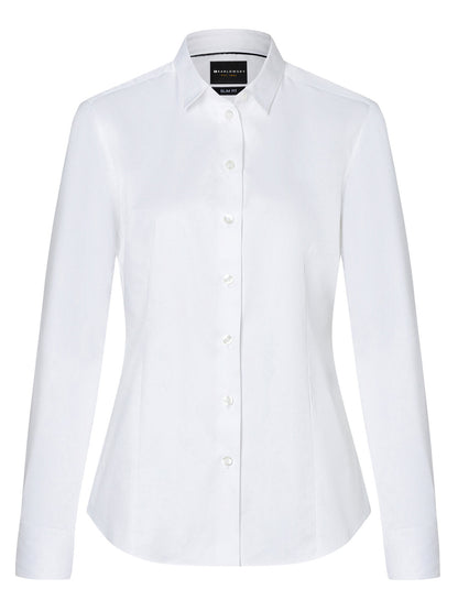 Ladies' Long Sleeve Shirt Karlowsky White