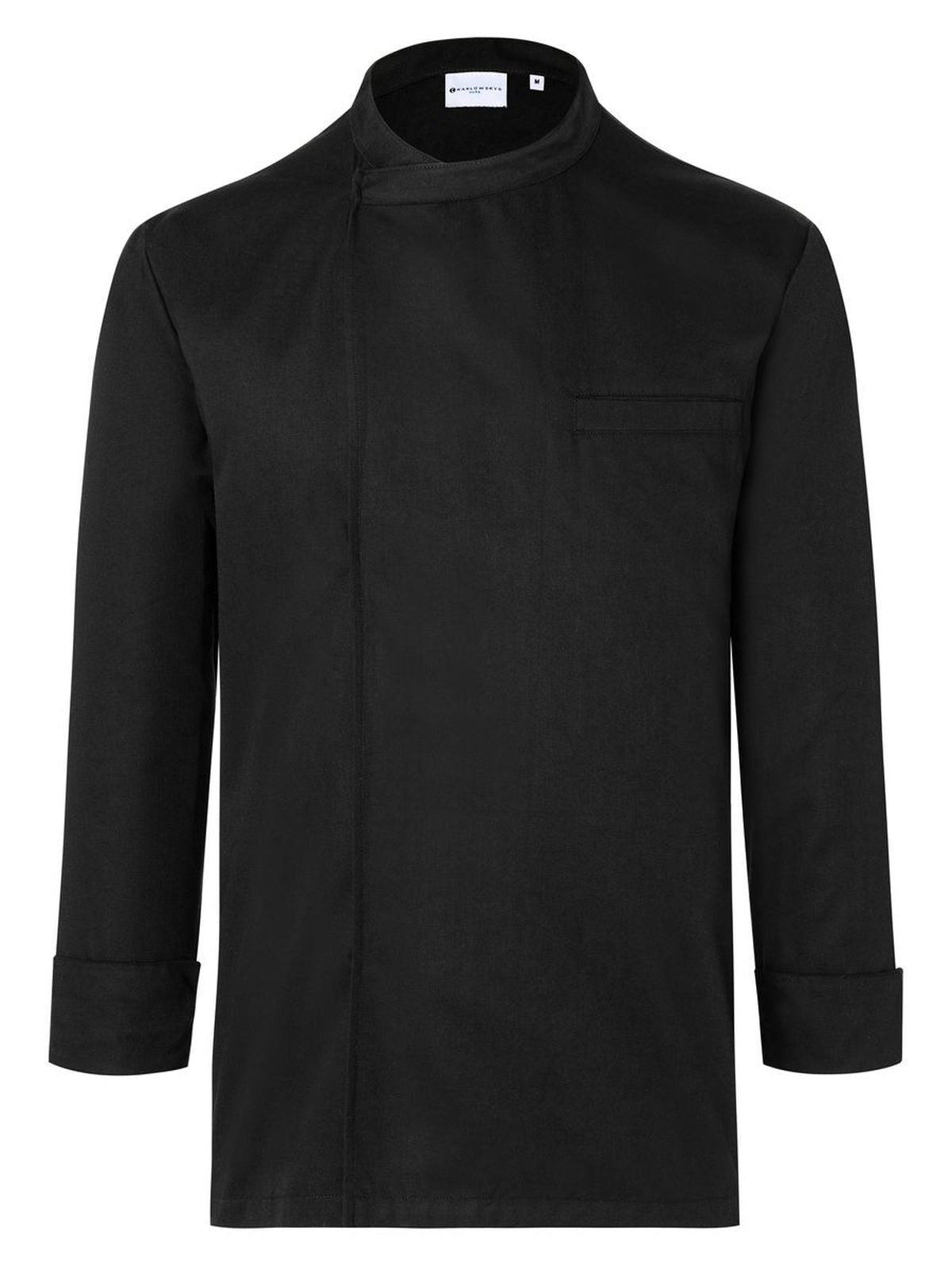 Pull-over Chef's Shirt Long-Sleeve Basic Karlowsky Black