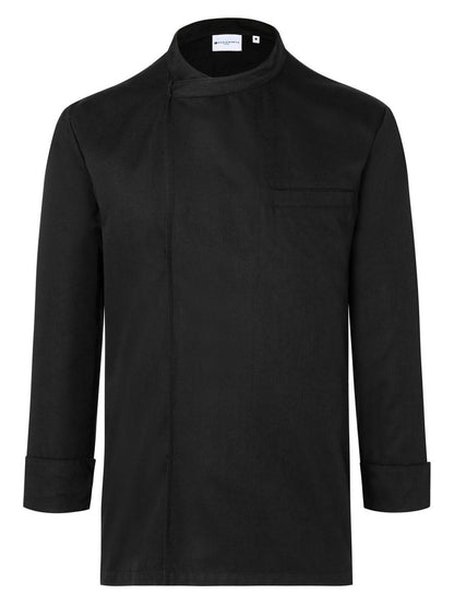 Pull-over Chef's Shirt Long-Sleeve Basic Karlowsky Black