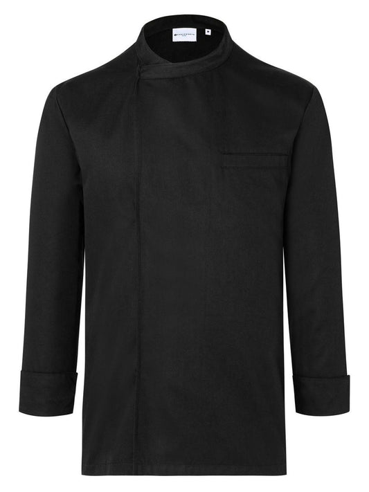 Pull-over Chef's Shirt Long-Sleeve Basic Karlowsky Black