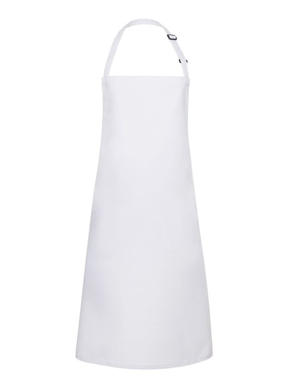 Bistro Apron Basic With Buckle Karlowsky White