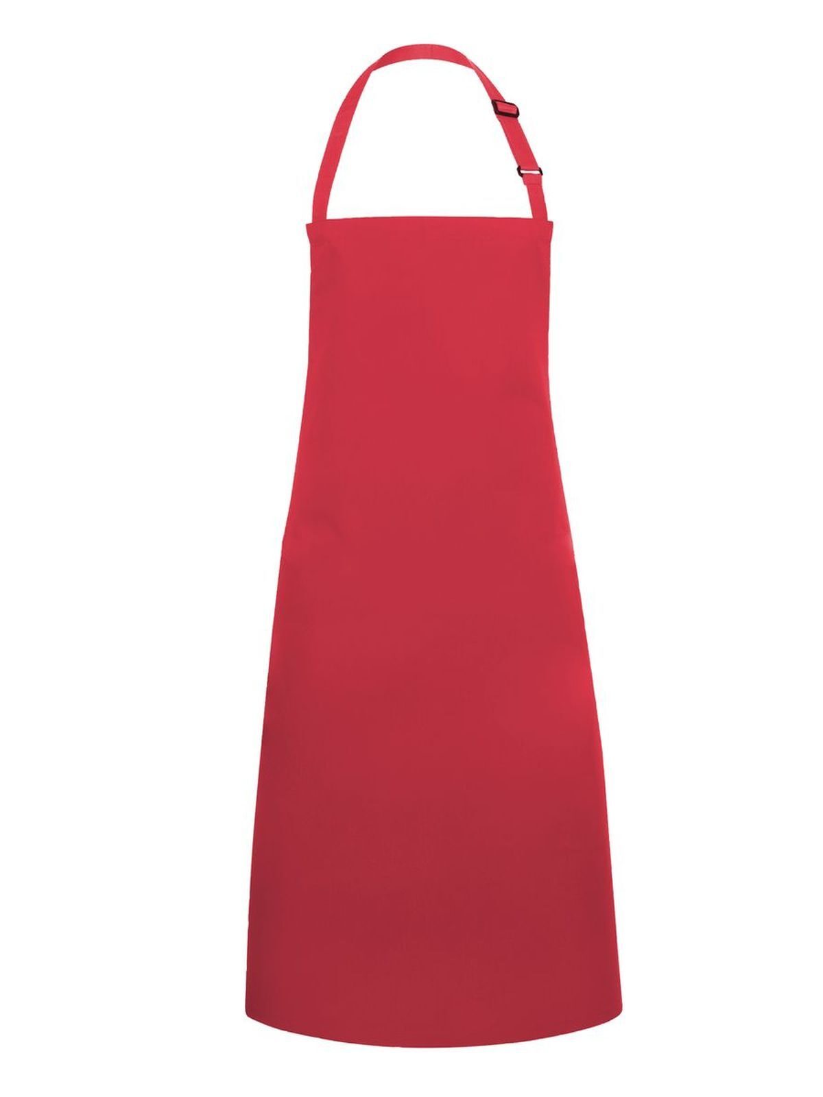 Bistro Apron Basic With Buckle Karlowsky Raspberry